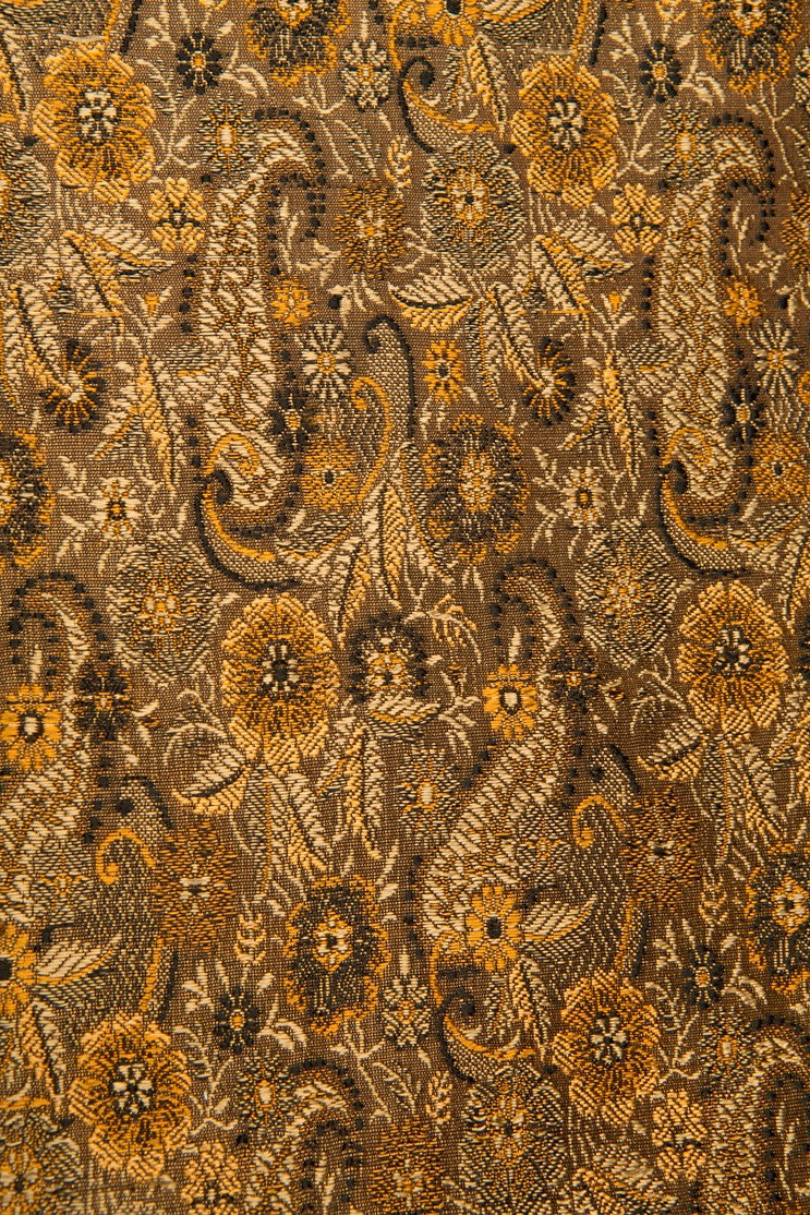 Gold Silk Brocade 443 Fabric