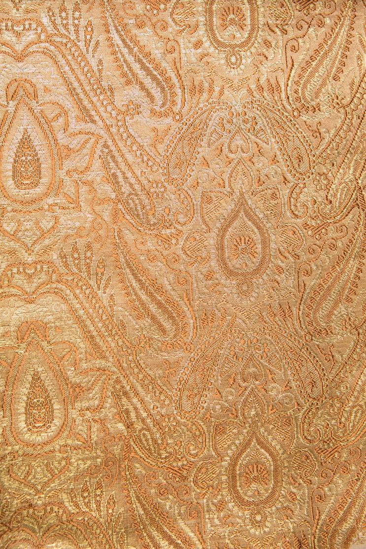 Gold Silk Brocade 452 Fabric