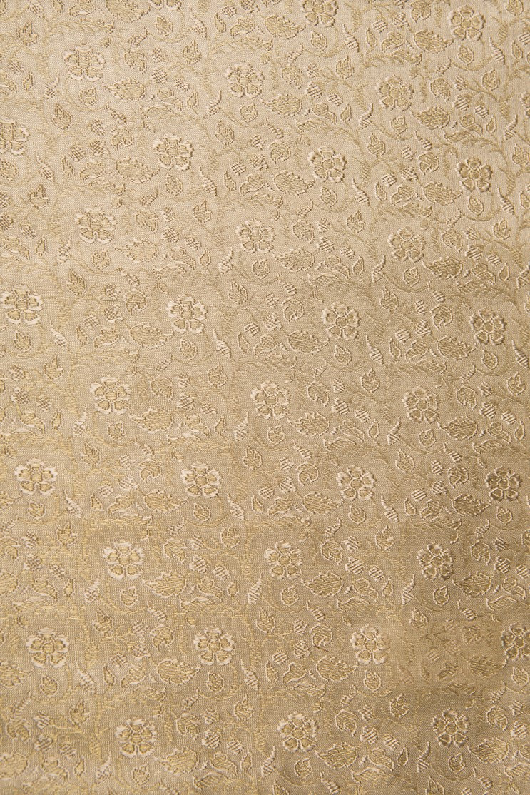 Gold Silk Brocade 466 Fabric