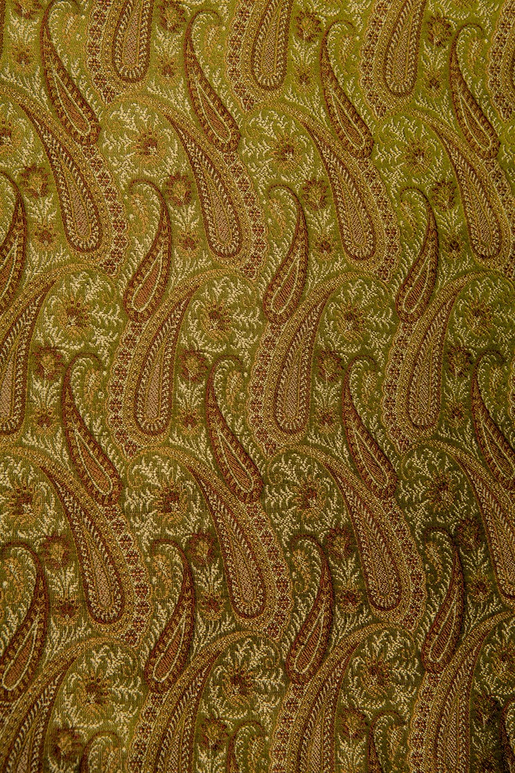 Gold Silk Brocade 474 Fabric