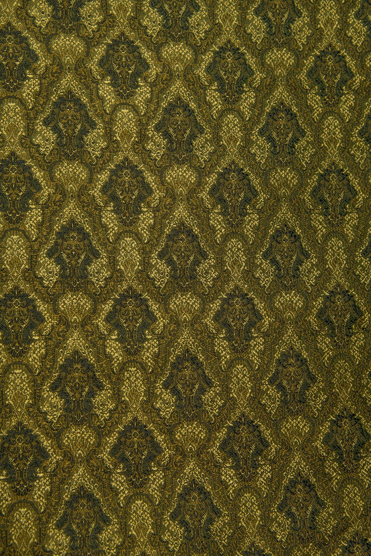 Green Silk Brocade 476 Fabric