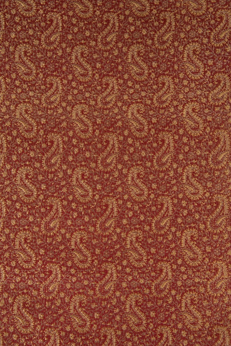Maroon Silk Brocade 503 Fabric