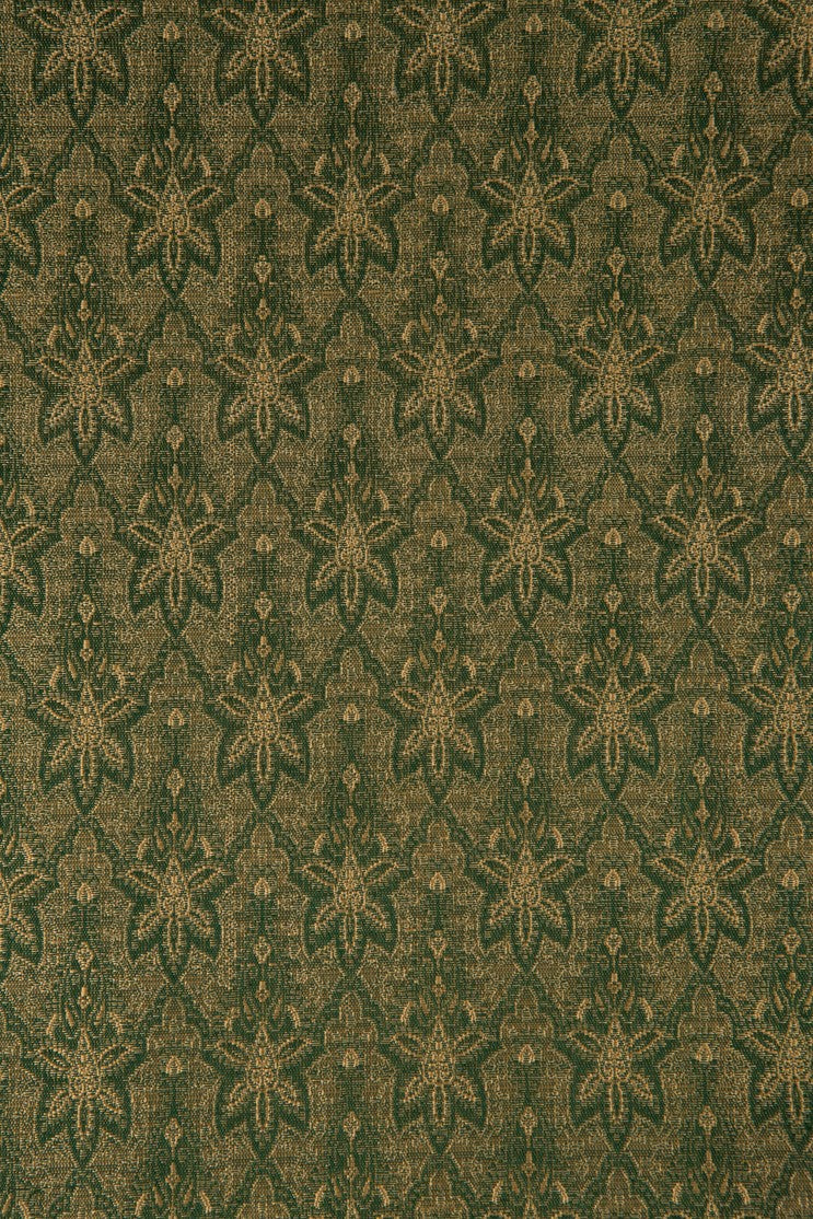 Green Silk Brocade 511 Fabric