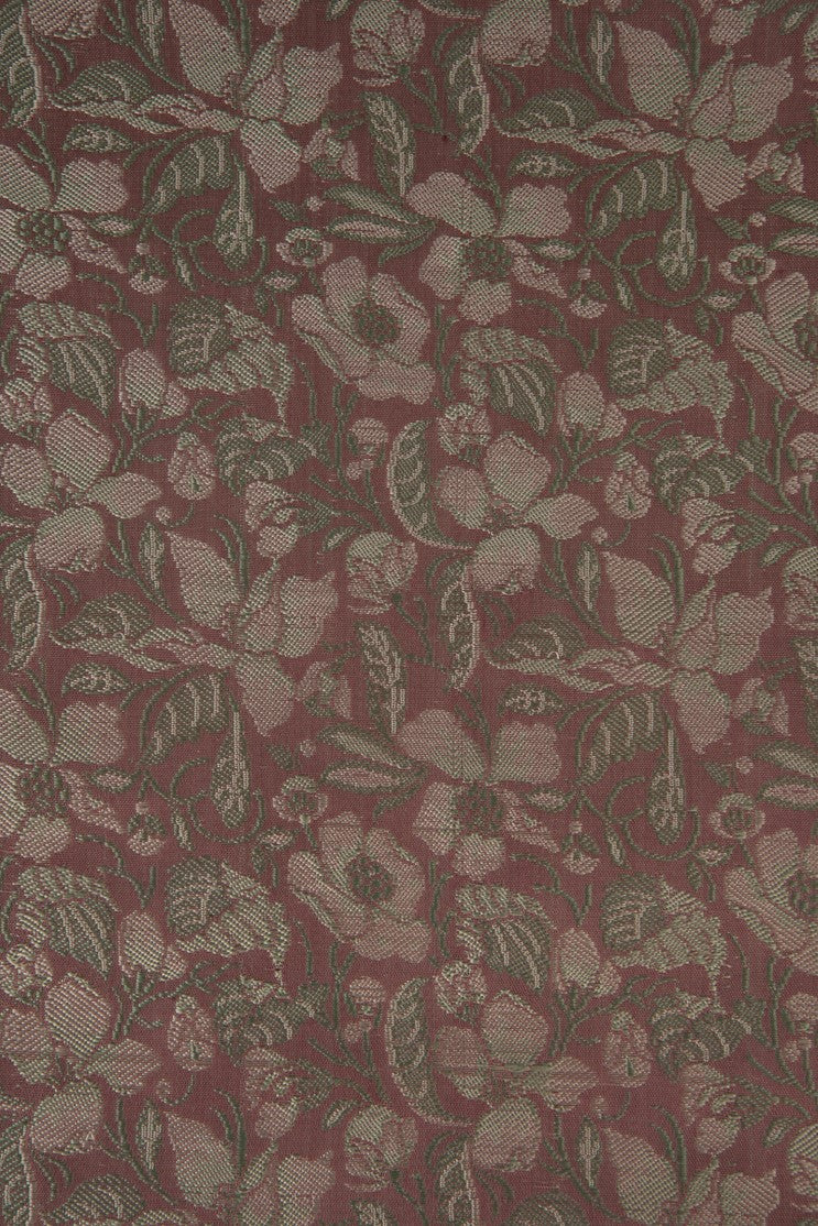 Purple Silk Brocade 524 Fabric