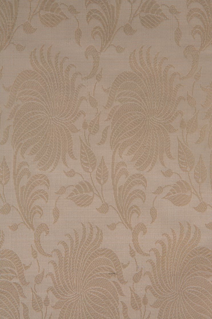 Cream Gold Silk Brocade 529 Fabric