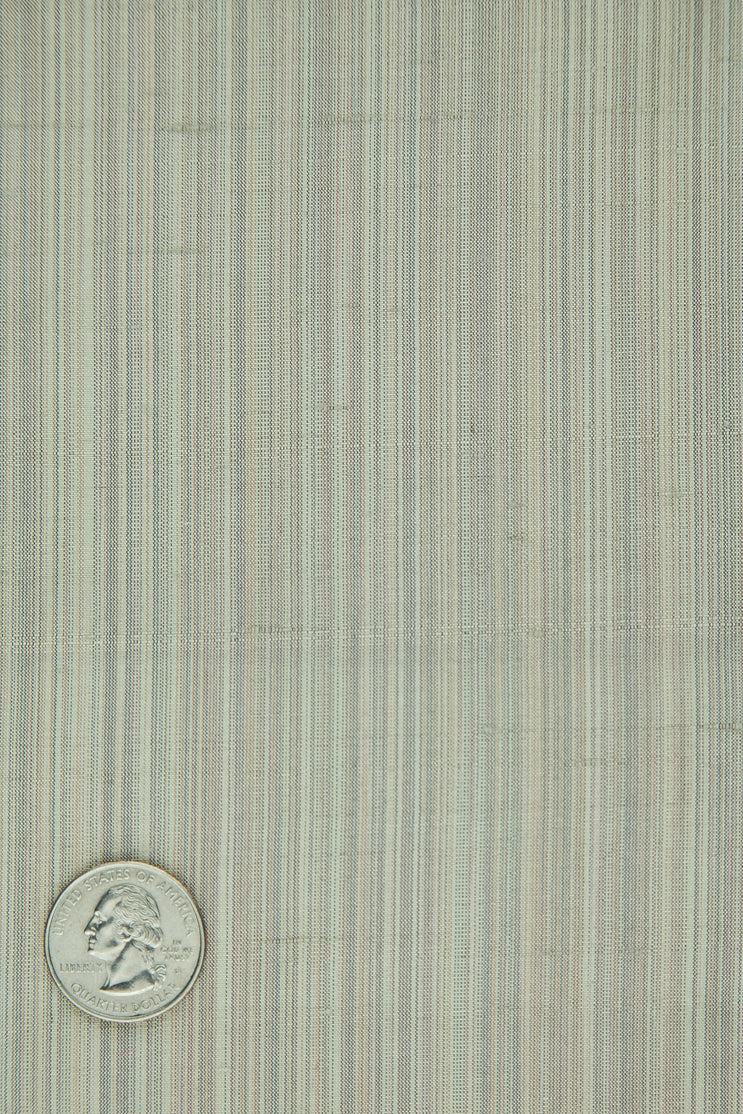 Multicolor Striped Silk Shantung 577 Fabric