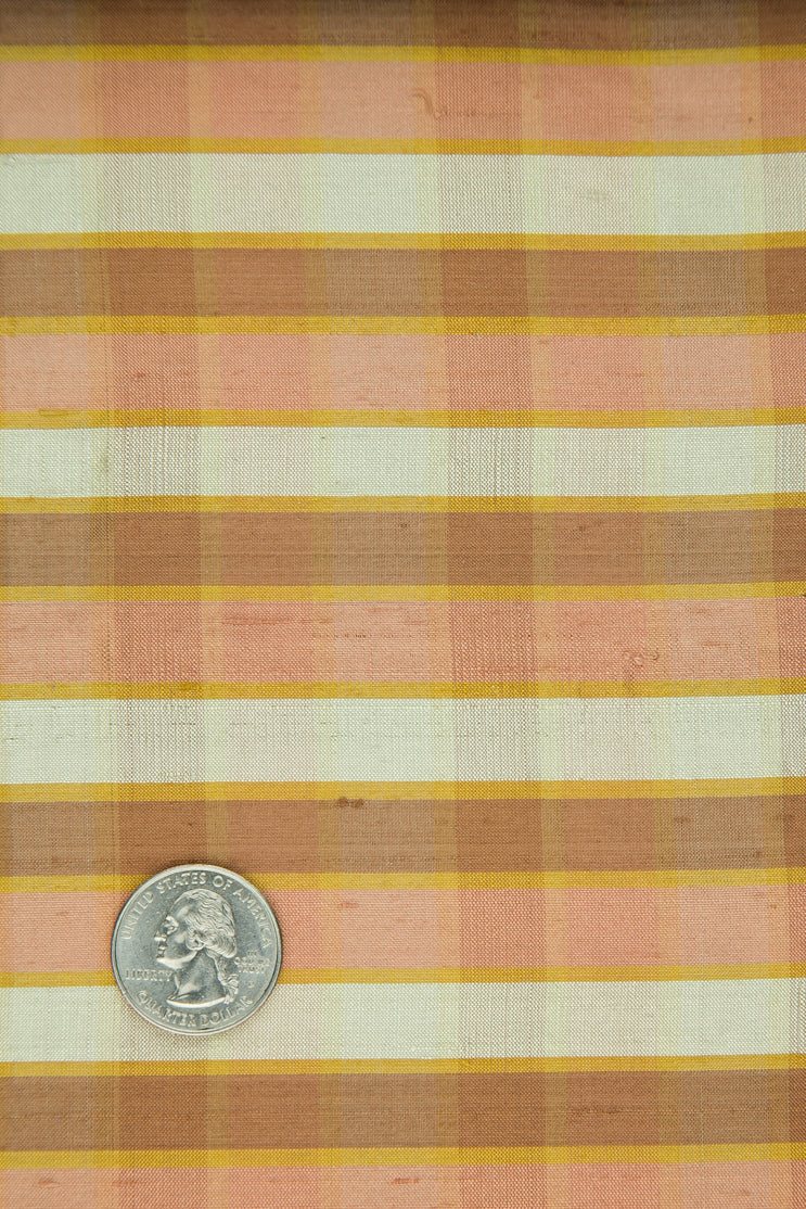 Mulitcolor Tartan Shantung 594 Fabric