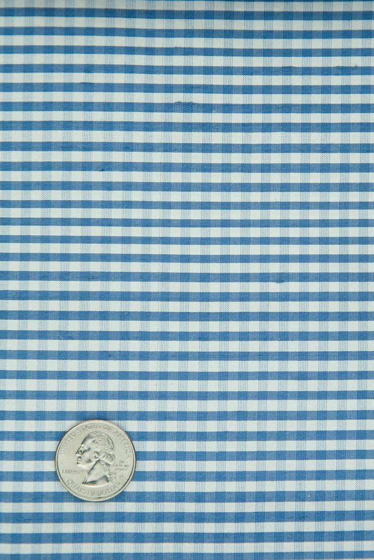 Riveria Gingham Shantung 618 Fabric