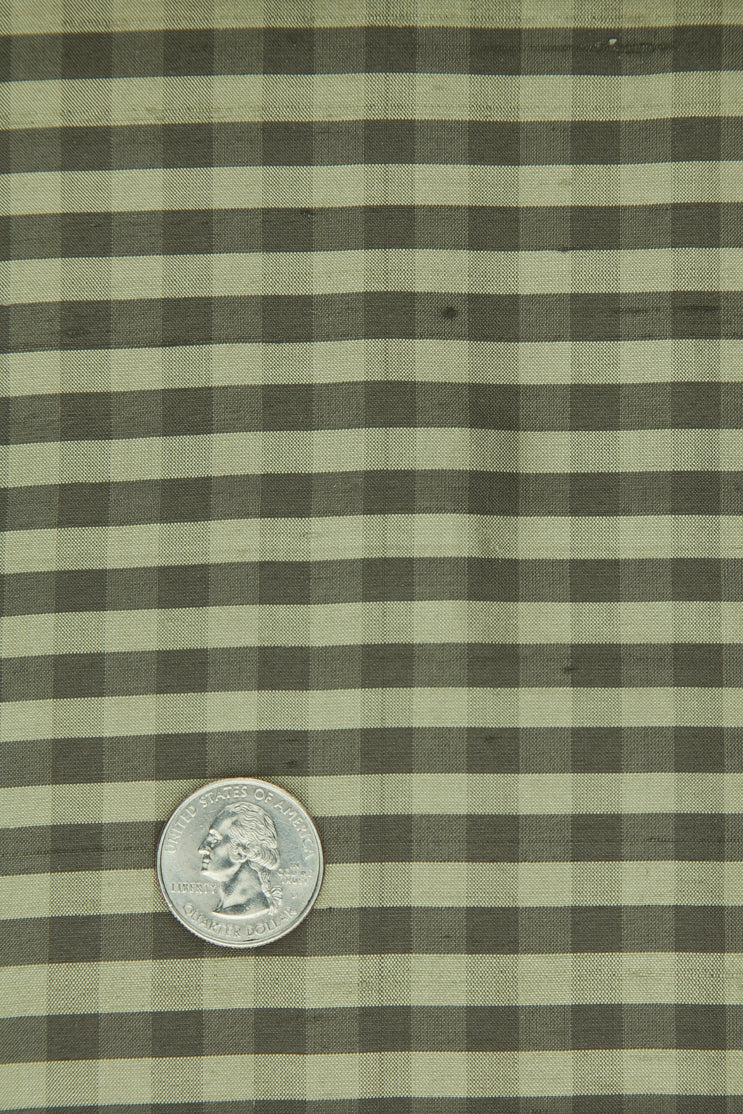 Multicolor Gingham Shantung 642 Fabric