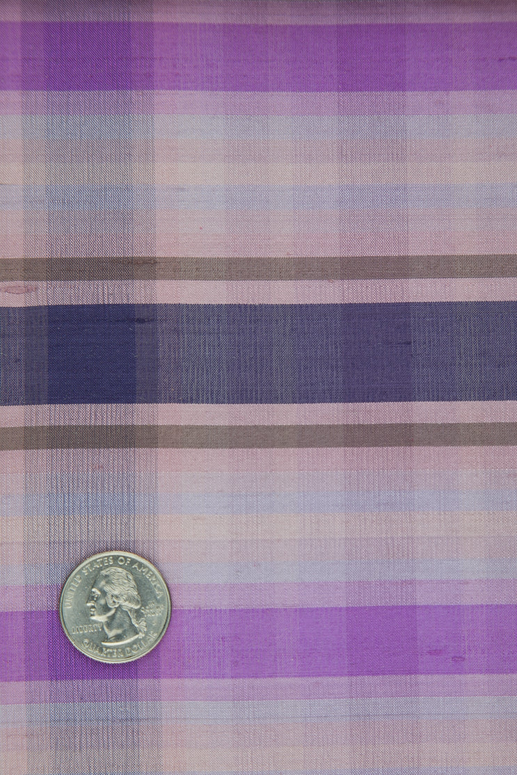 Mulitcolor Tartan Shantung 659 Fabric