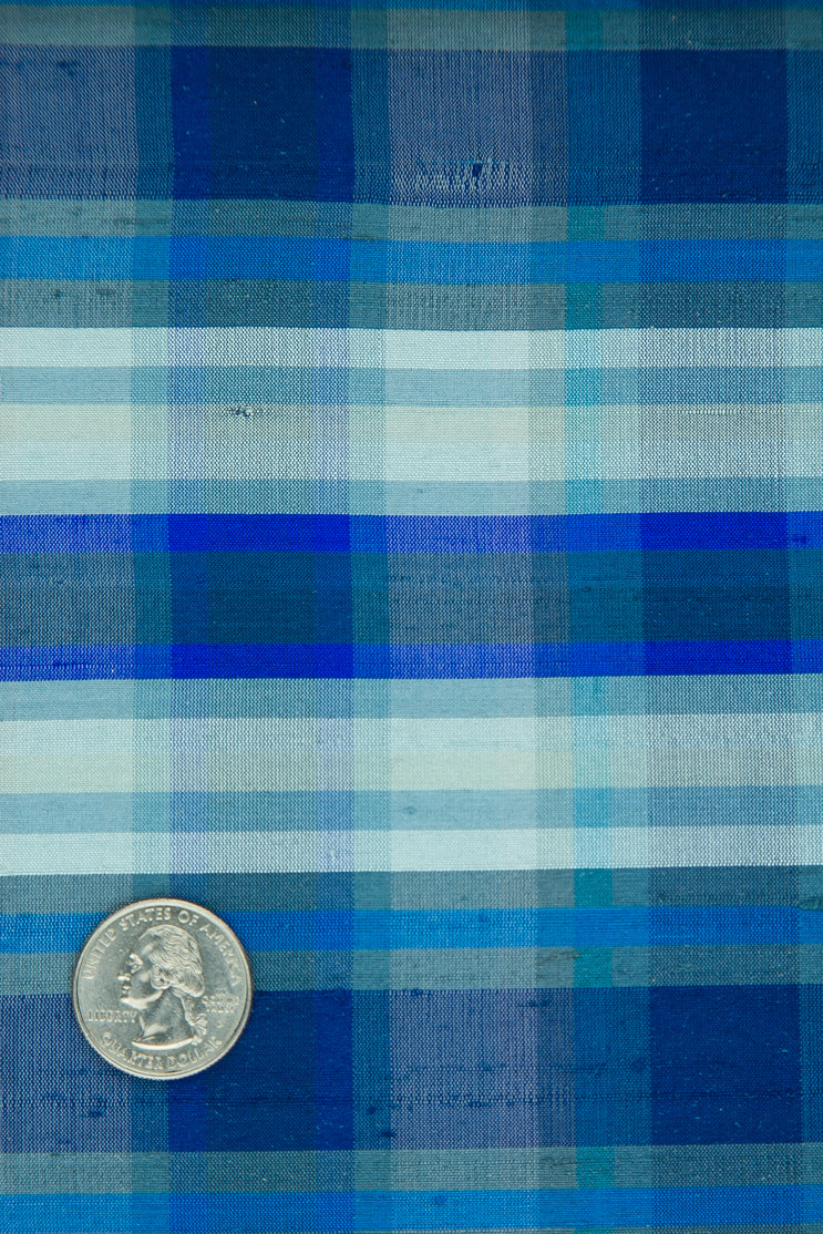 Mulitcolor Tartan Shantung 662 Fabric