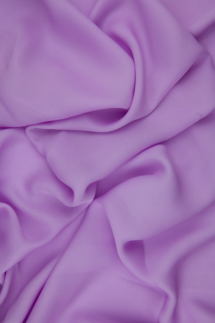 Lavendula Silk Double Georgette Fabric