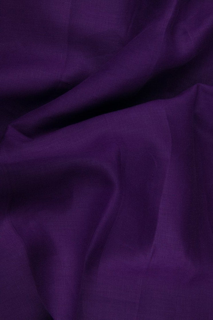 Purple Medium Weight Linen Fabric