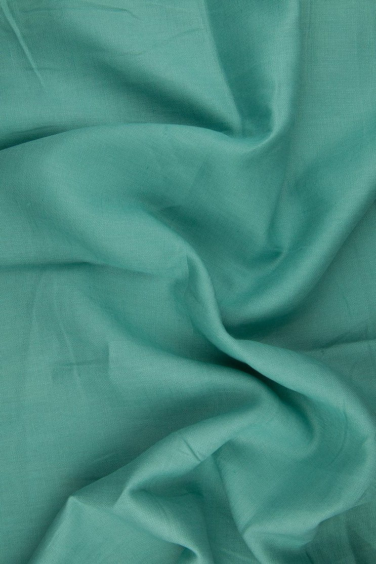 Teal Medium Weight Linen Fabric