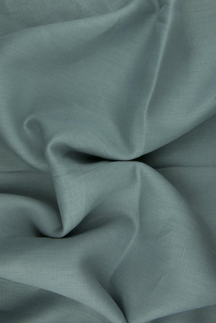 BlueGray Medium Weight Linen Fabric