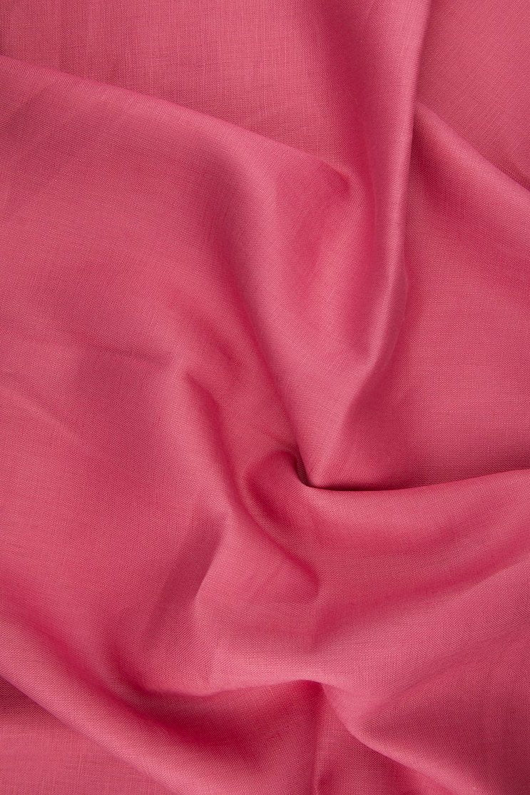 Chapstick Pink Medium Weight Linen Fabric