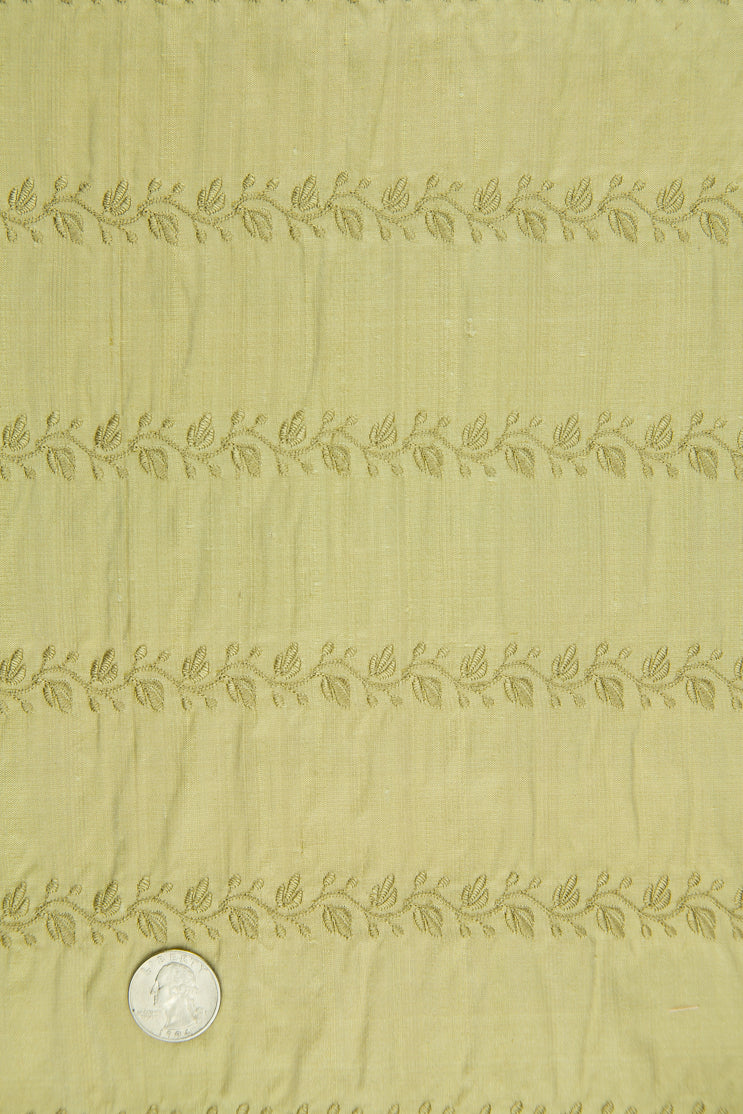 Embroidered Dupioni Silk MED-119/15 Fabric