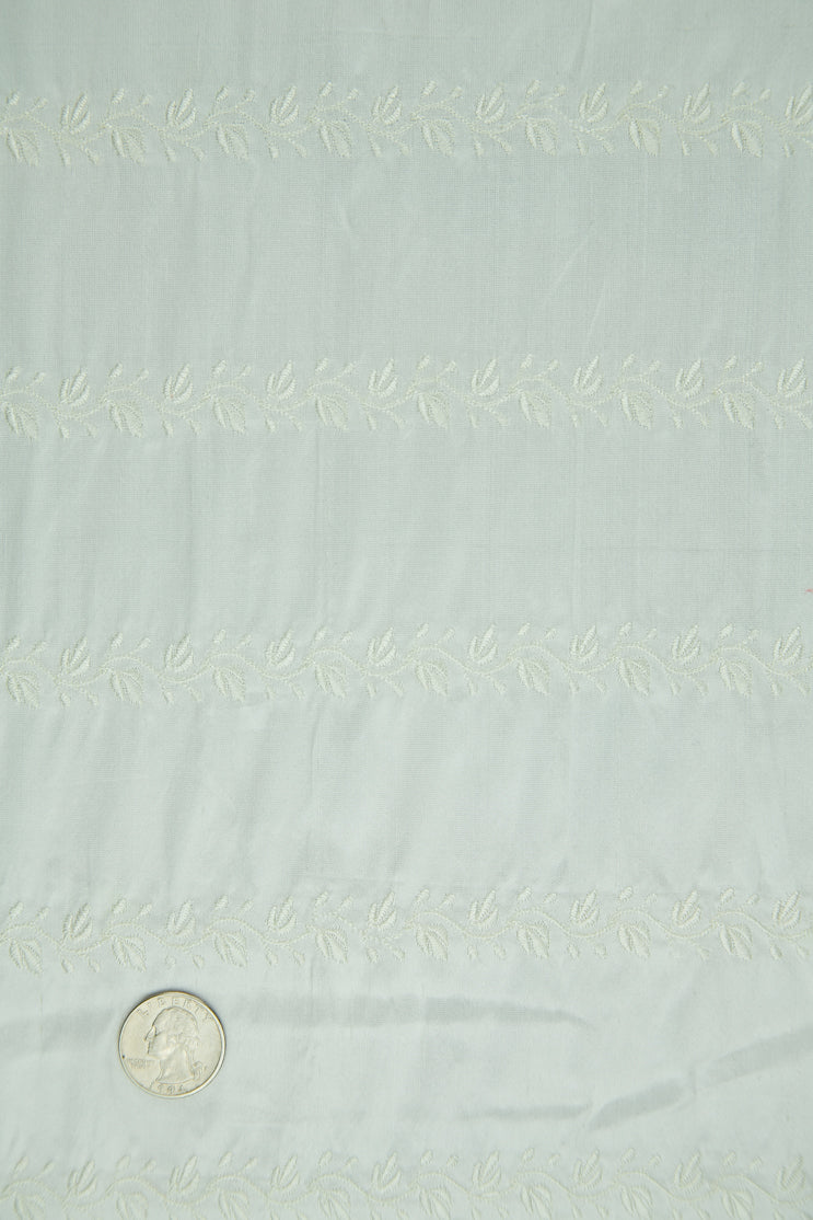 Embroidered Dupioni Silk MED-119/18 Fabric