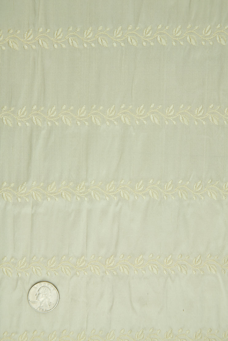 Embroidered Dupioni Silk MED-119/20 Fabric