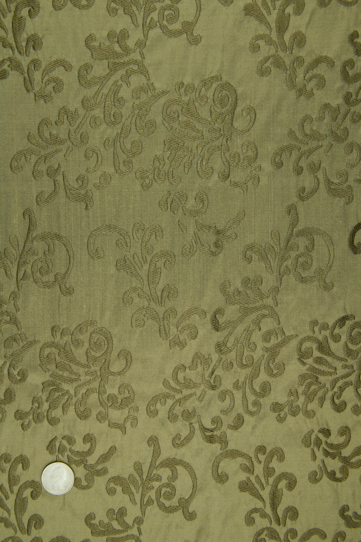 Embroidered Dupioni Silk MED-161/2 Fabric