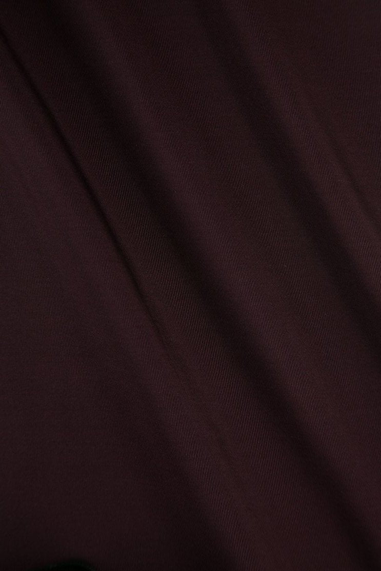 Merlot Silk Faille Fabric