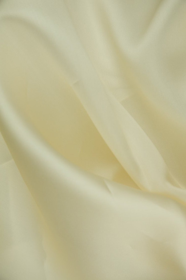 Mother Of Pearl Silk Satin Face Organza Fabric