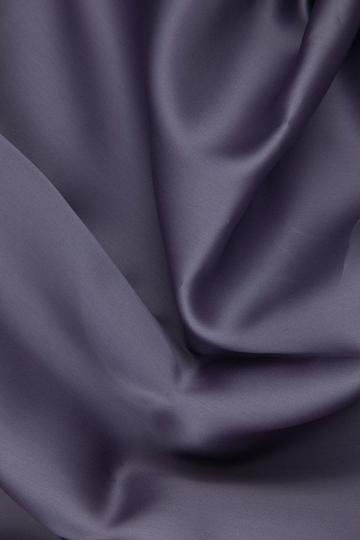 Dusk Silk Satin Face Organza Fabric