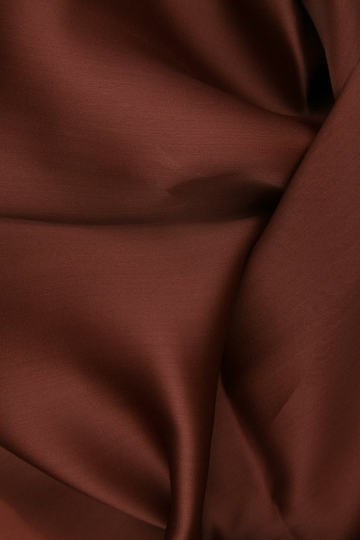 Henna Silk Satin Face Organza Fabric