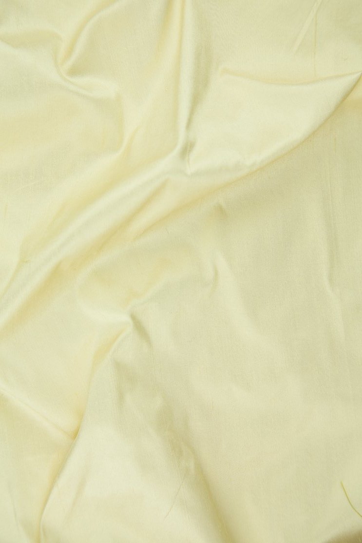 Vanilla Custard Silk Shantung 54 inch Fabric