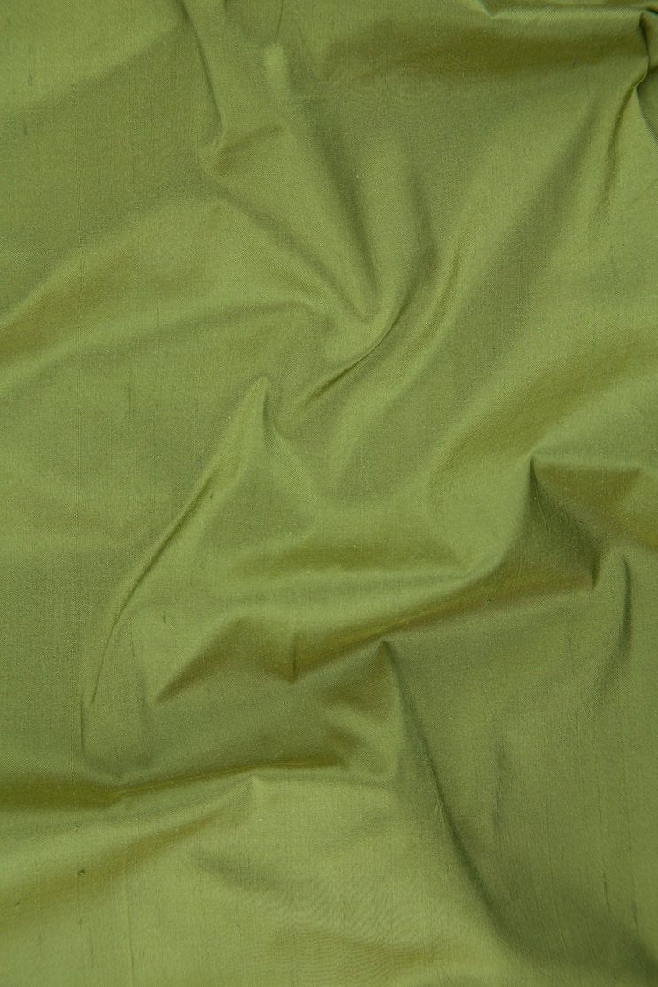 Moss Silk Shantung 54 inch Fabric