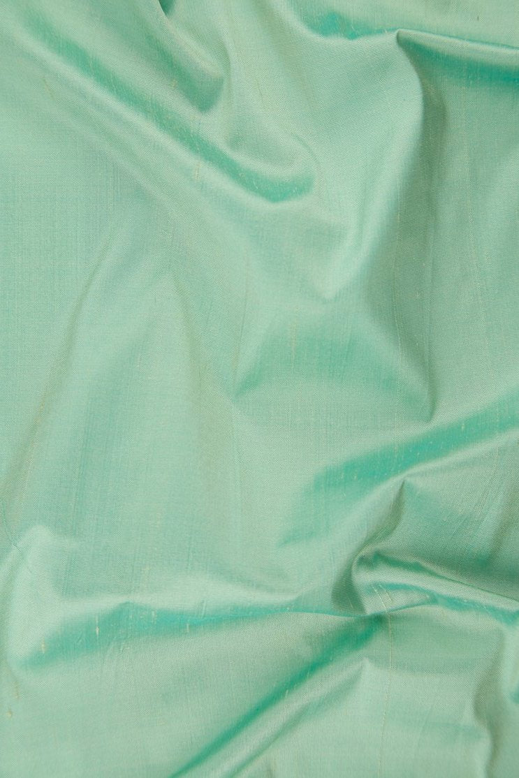Aqua Glass Silk Shantung 54 inch Fabric