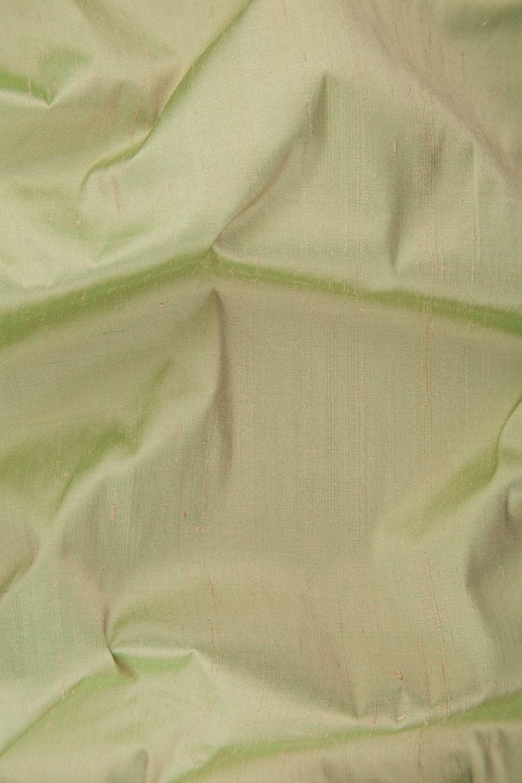 Green Essence Silk Shantung 54 inch Fabric