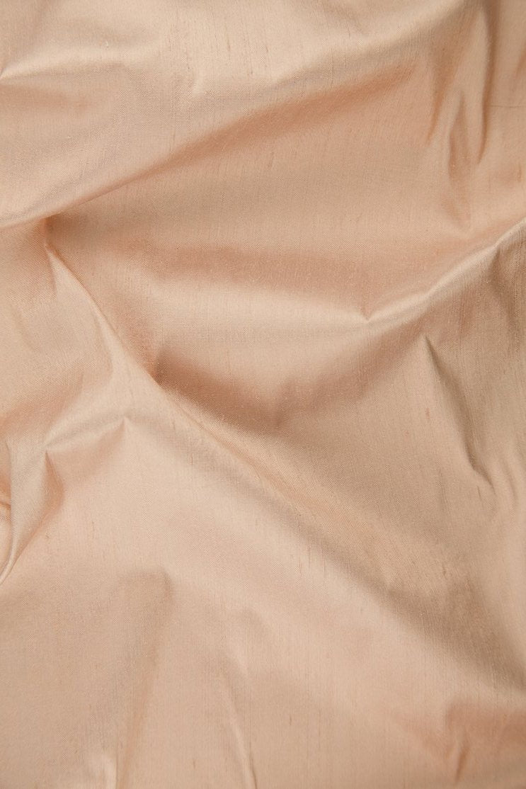 Cream Tan Silk Shantung 54 inch Fabric