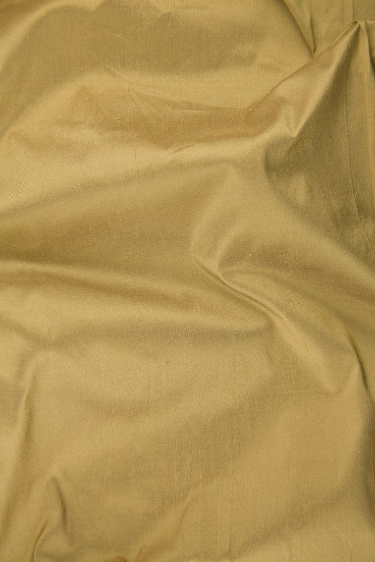 Curry Silk Shantung 54 inch Fabric