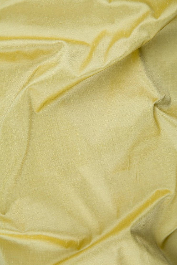 Mellow Yellow Silk Shantung 54 inch Fabric