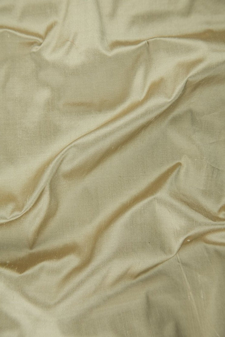 Dark Bleached Sand Silk Shantung 54 inch Fabric