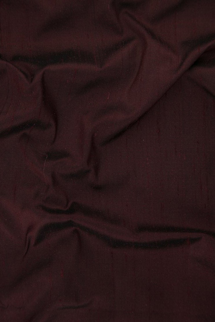 Oxblood Red Silk Shantung 54 inch Fabric