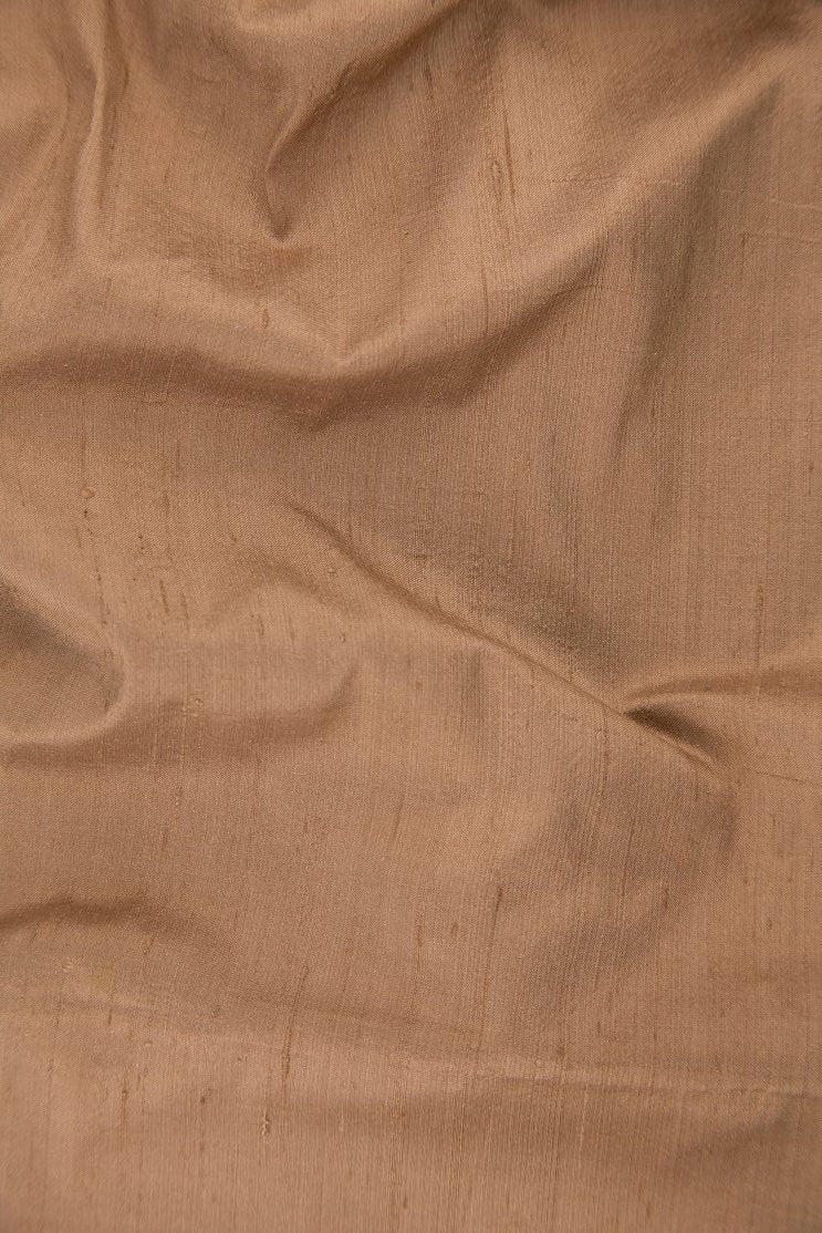 Dry Clay Silk Shantung 54 inch Fabric