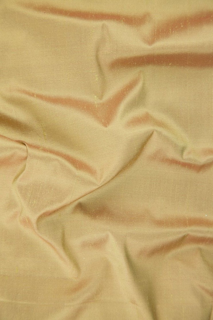 Frosted New Wheat Silk Shantung 54 inch Fabric