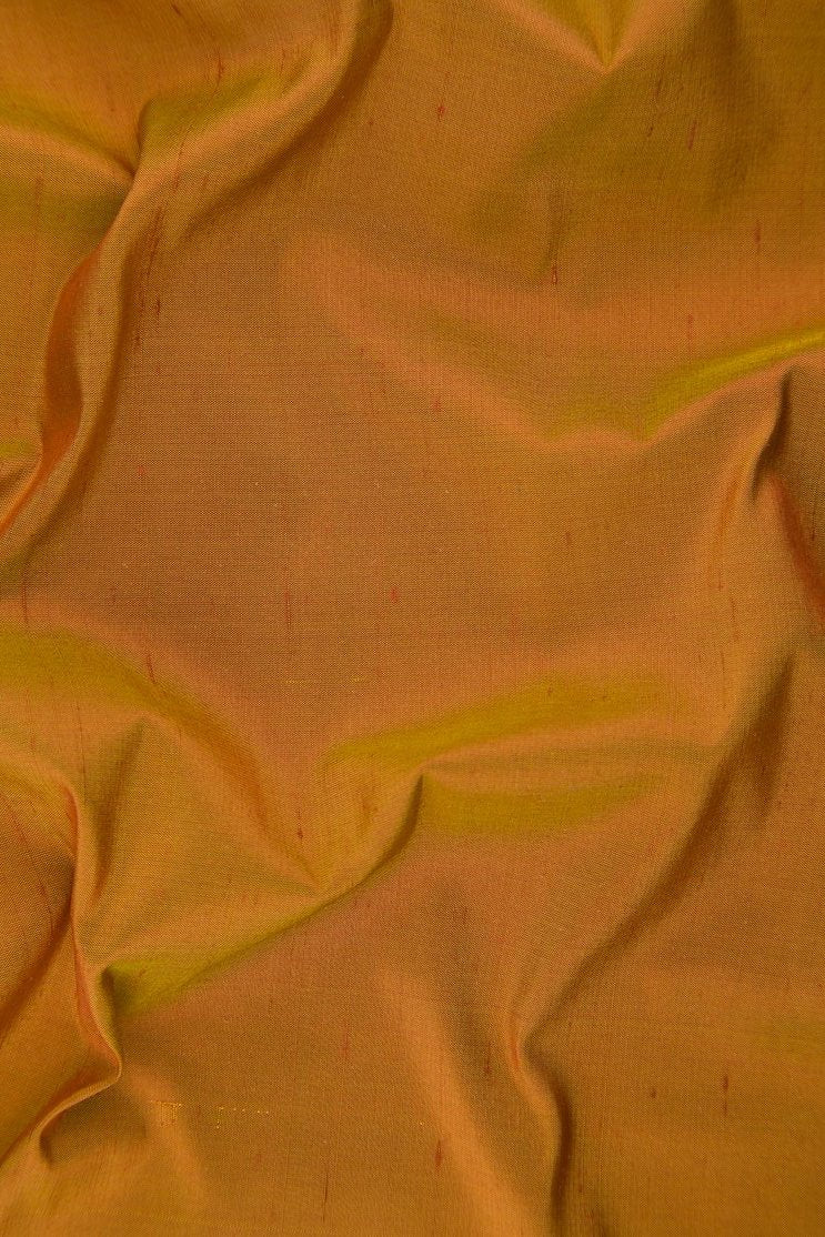 Sun Burnt Orange Silk Shantung 54 inch Fabric