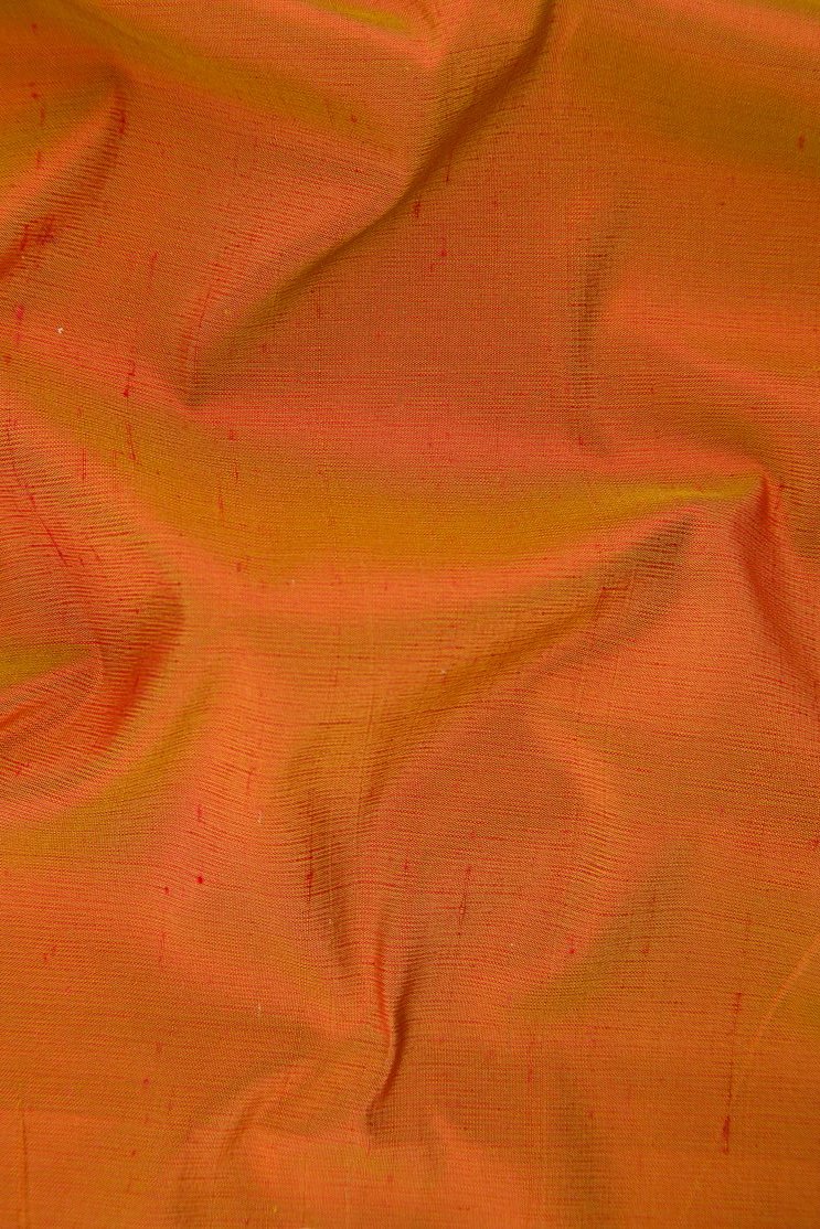Jaffa Orange Silk Shantung 54 inch Fabric