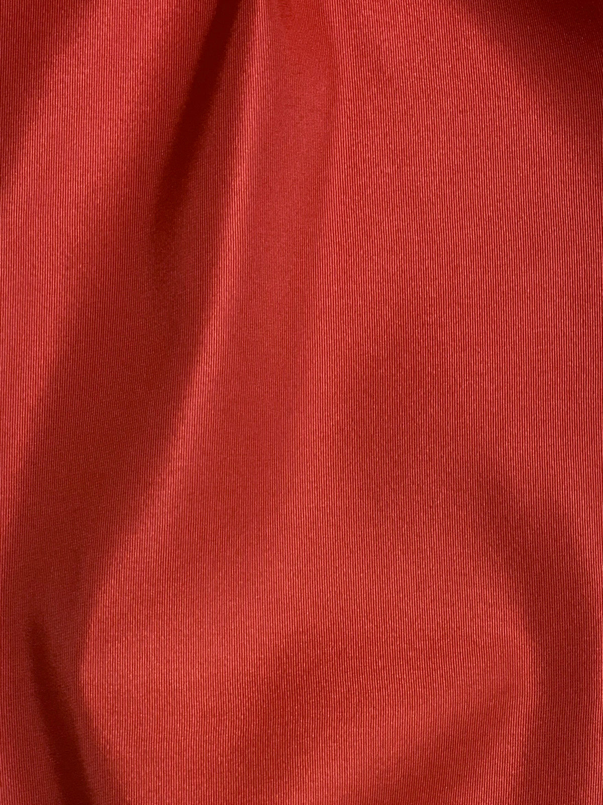 Cherry Tomato Italian Satin Faille Fabric