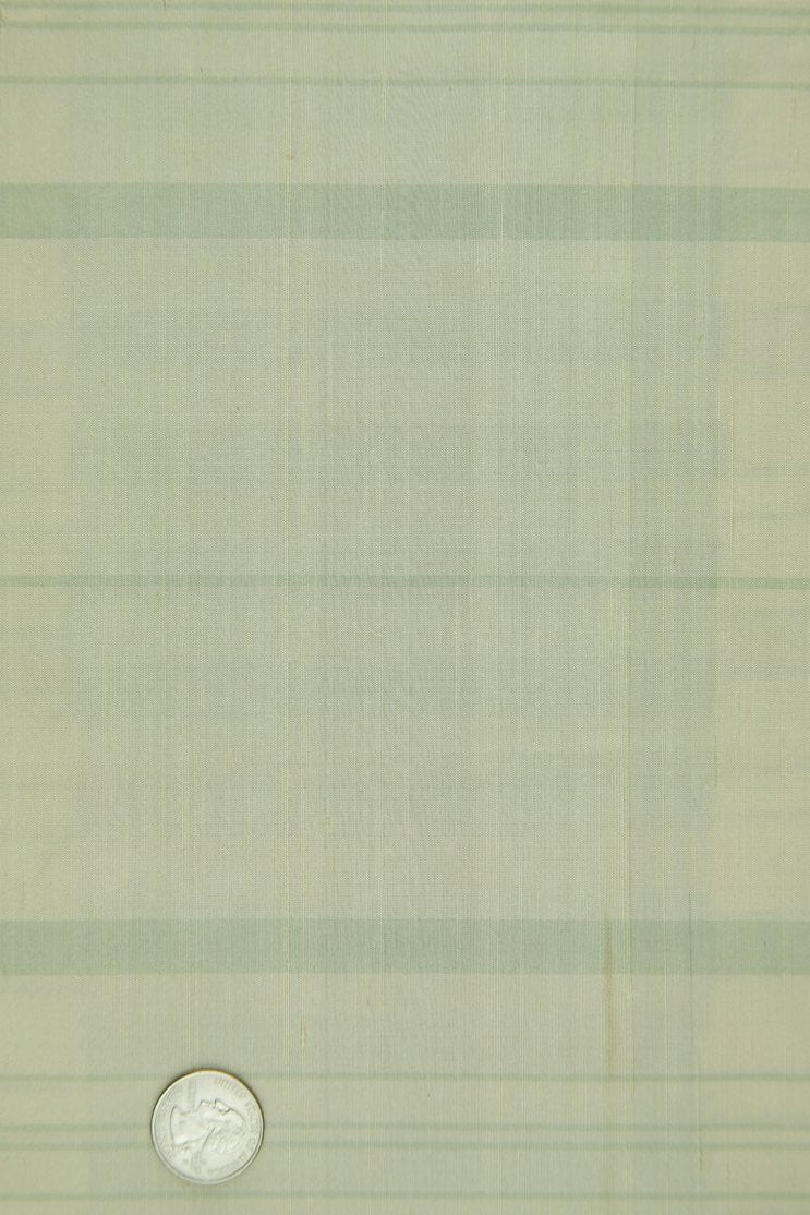 Ivory Silk Taffeta Plaids and Stripes 014 Fabric