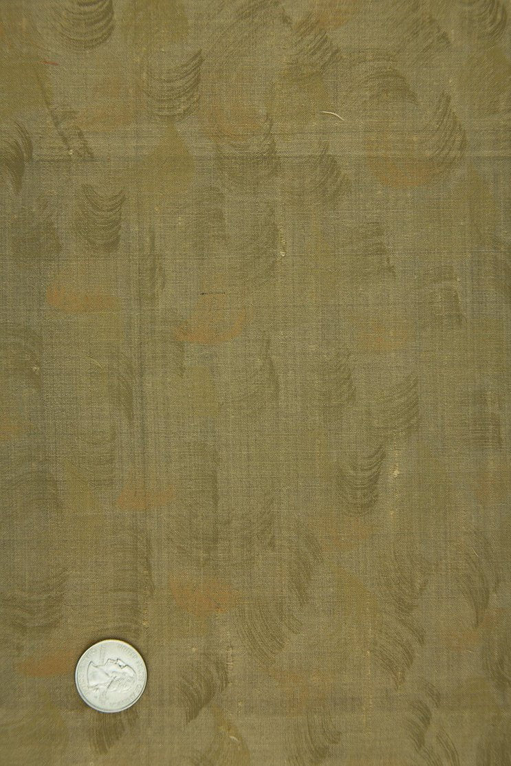 Brown Silk Taffeta Plaids and Stripes 037 Fabric