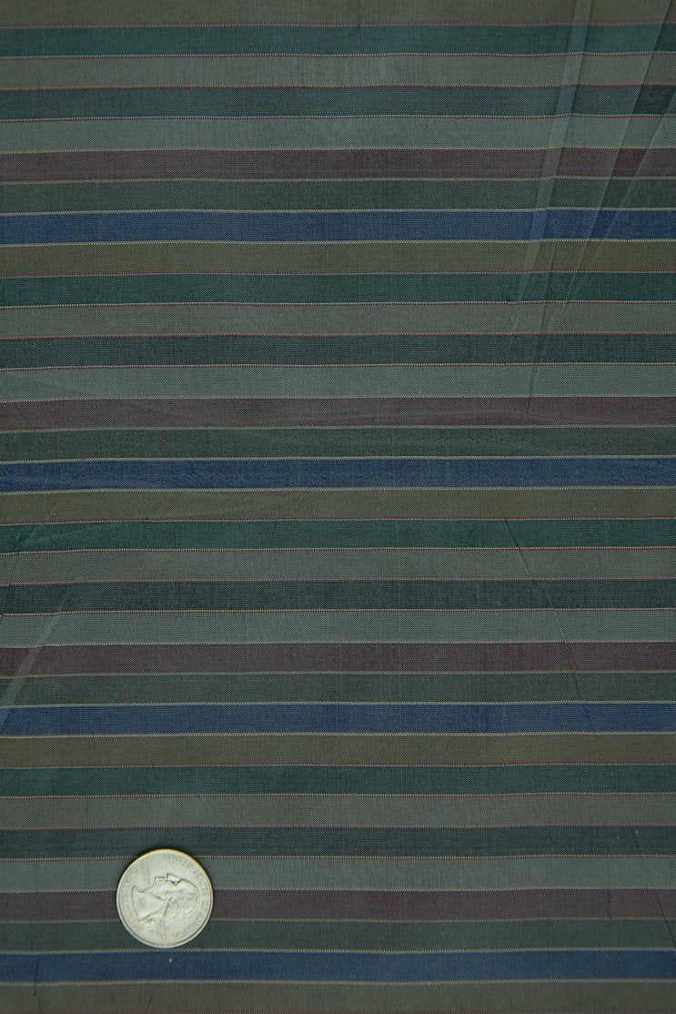 Multicolor Silk Taffeta Plaids and Stripes 040/7 Fabric