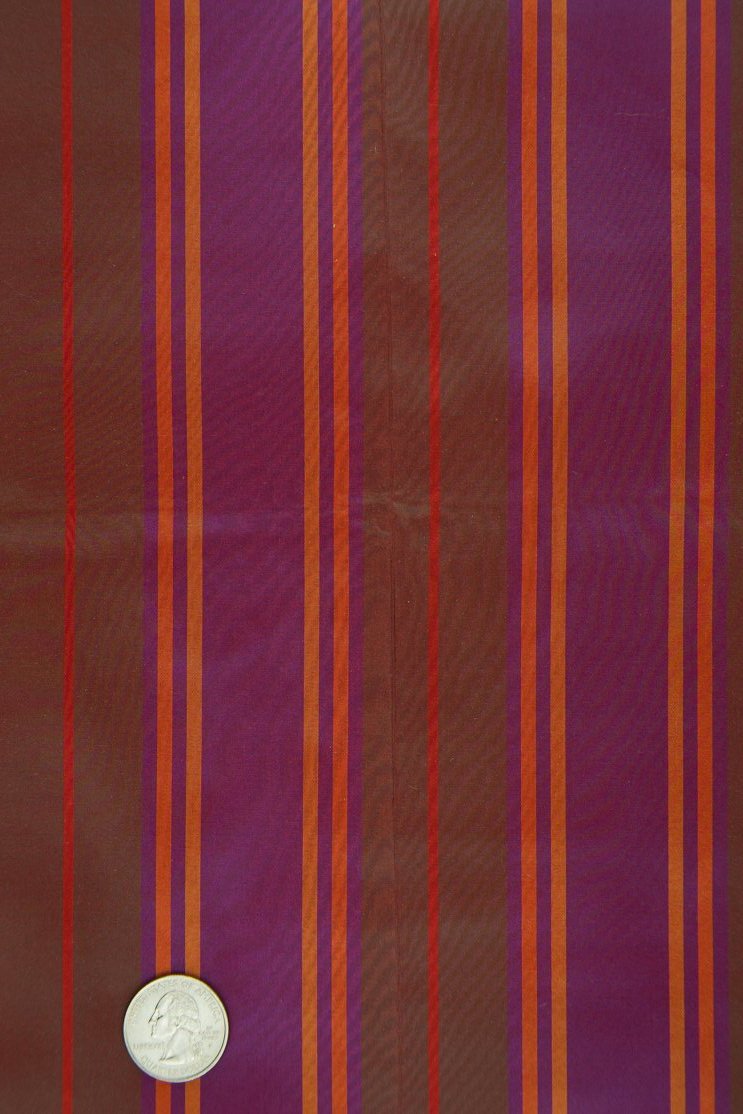 Purple Red Silk Taffeta Plaids and Stripes 041 Fabric