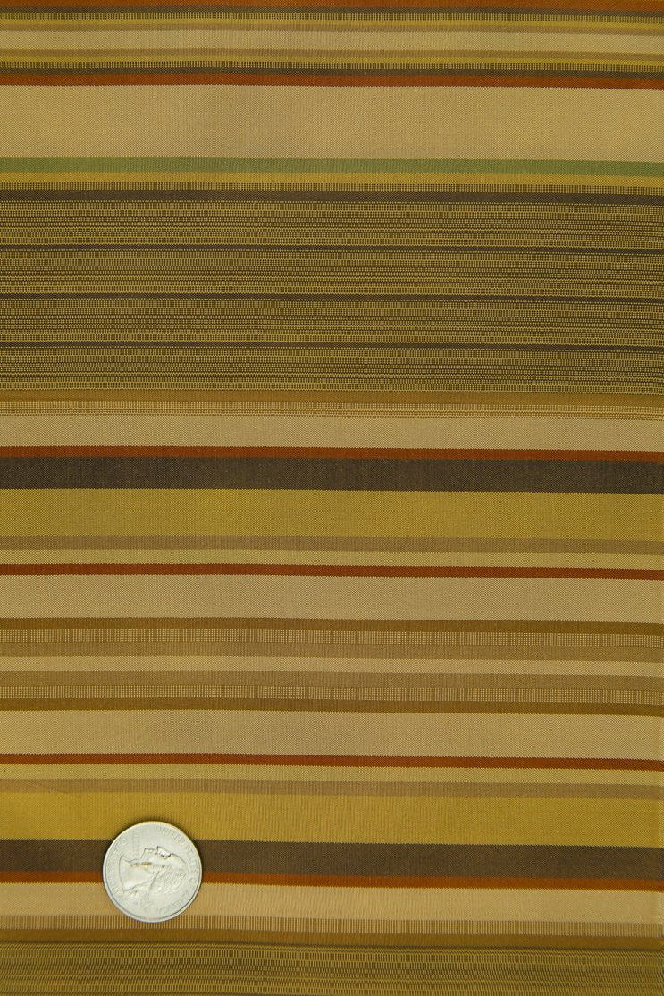 Gold Silk Taffeta Plaids and Stripes 044 Fabric