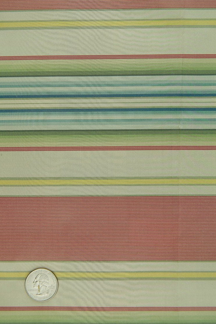 Multicolor Silk Taffeta Plaids and Stripes 049 Fabric