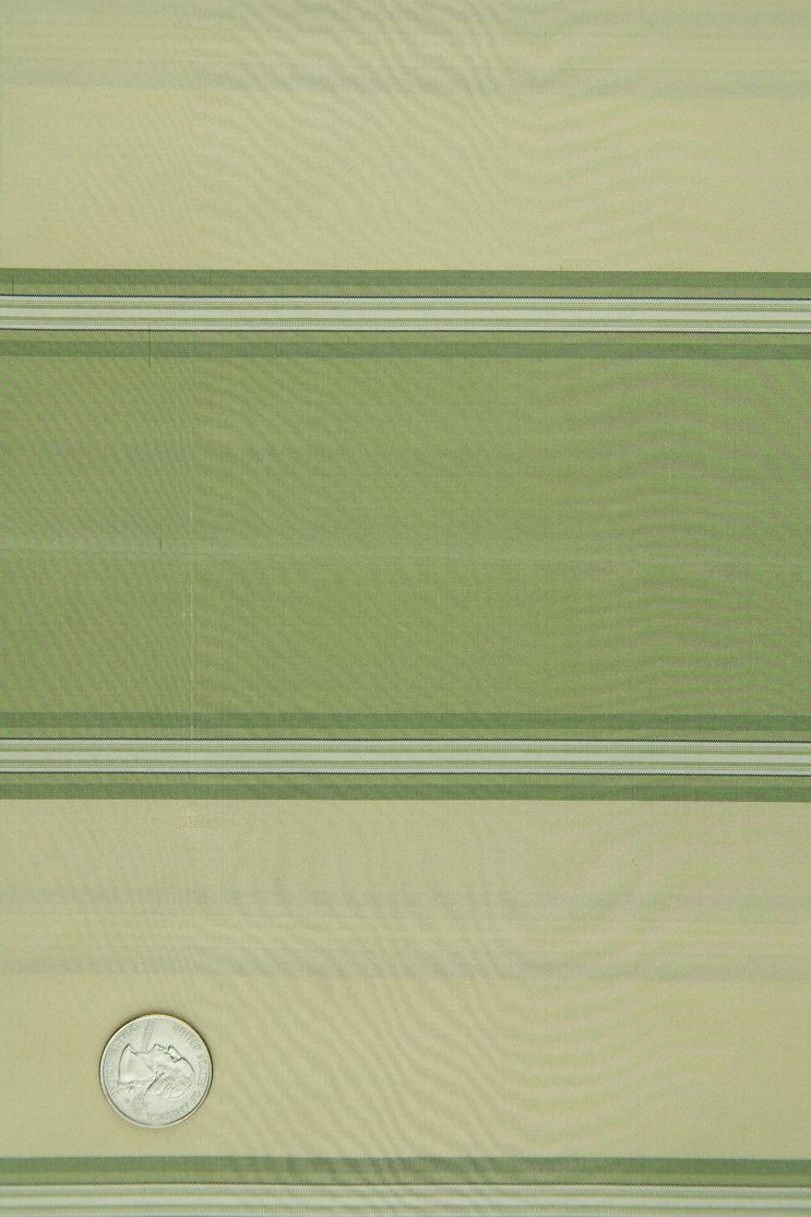 Light Green Silk Taffeta Plaids and Stripes 073/1 Fabric