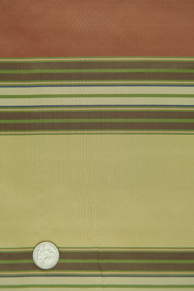 Multicolor Silk Taffeta Plaids and Stripes 075 Fabric